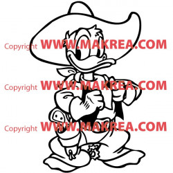 Sticker Donald Duck
