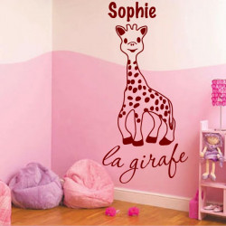 SOPHIE LA GIRAFE - Stickers repositionnables géants Sophie la Girafe 92x40