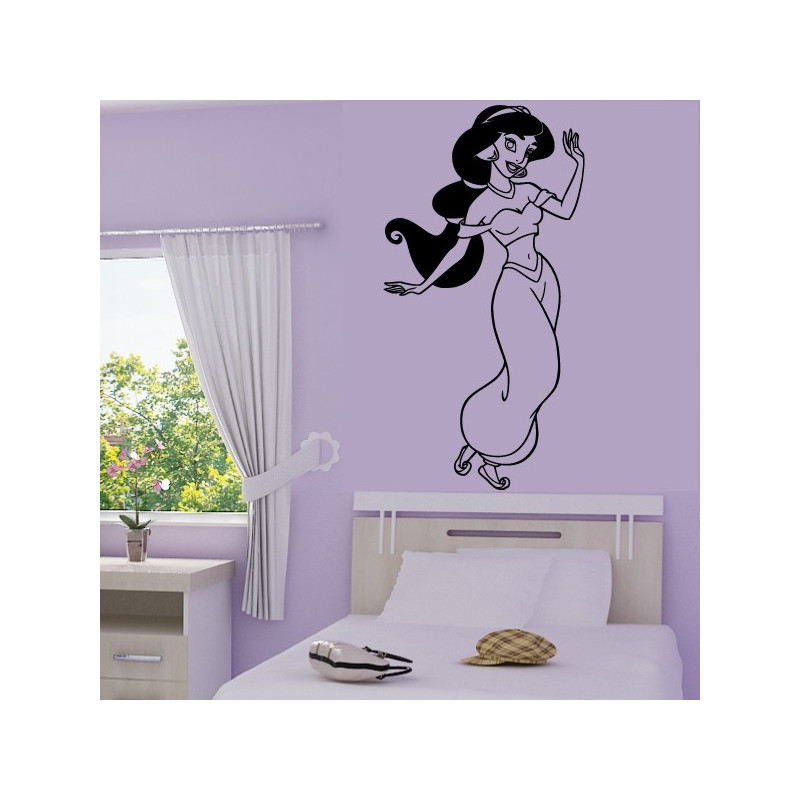 Sticker Aladdin - Jasmine Danse