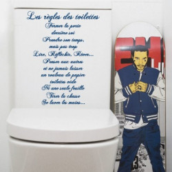 Texte Les Règles Des Toilettes