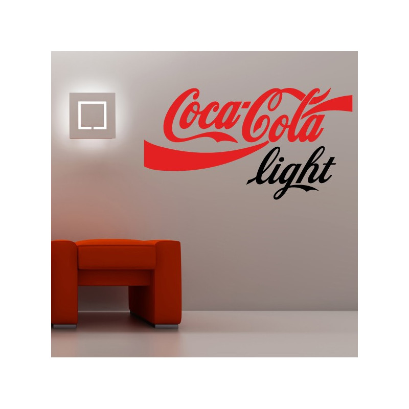 Sticker Logo Coca-Cola Light