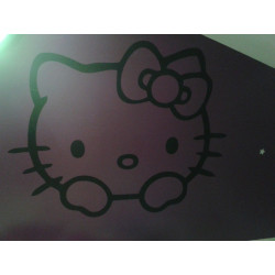 Sticker Tête Hello Kitty