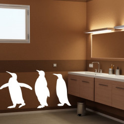 Sticker 3 Pingouins