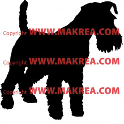 Sticker Chien Fox Terrier 2