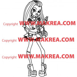 Sticker Monster High - Frankie Stein 2