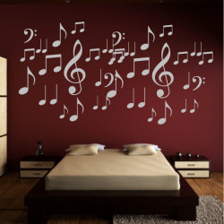 Sticker  Notes Musicales