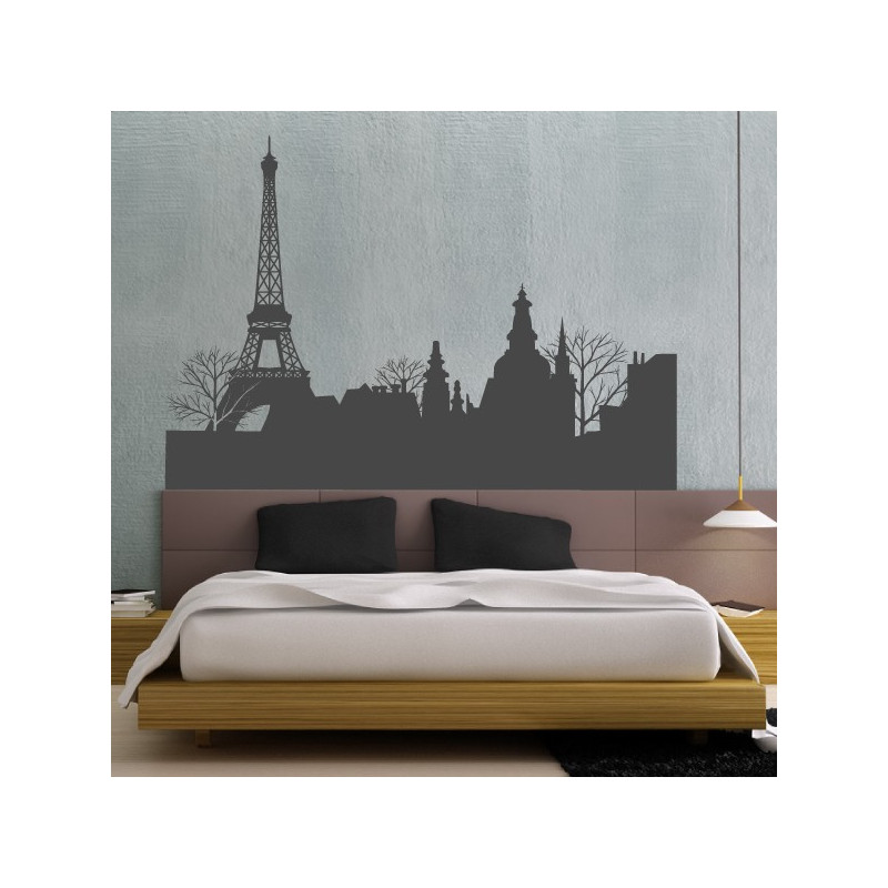 Sticker Toits de Paris et Tour Eiffel
