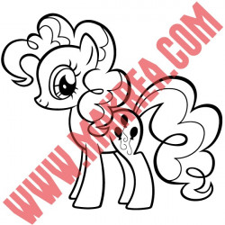 Sticker My Little Pony - Pinkie Pie