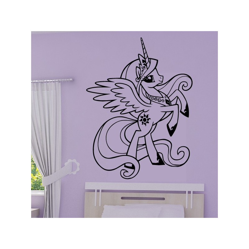 Sticker My Little Pony - Princesse Célestia