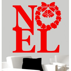 Sticker Noël - Noël Couronne