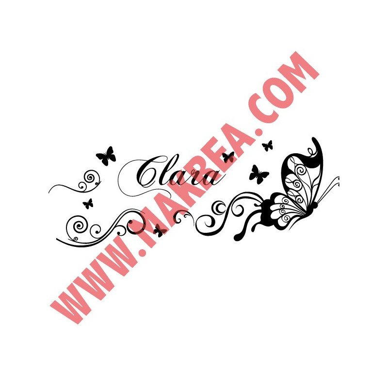 Stickers papillon - Large gamme de produits adhésifs personnalisables