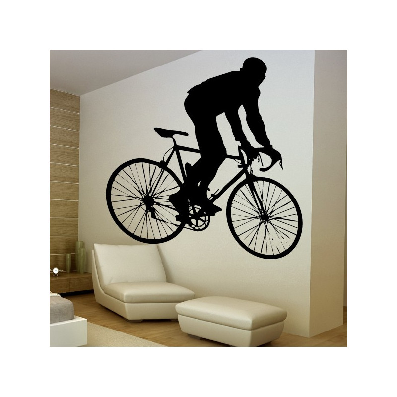 Sticker Cycliste 3