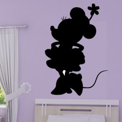 Sticker Minnie - Silhouette