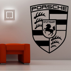 Sticker Logo Porsche