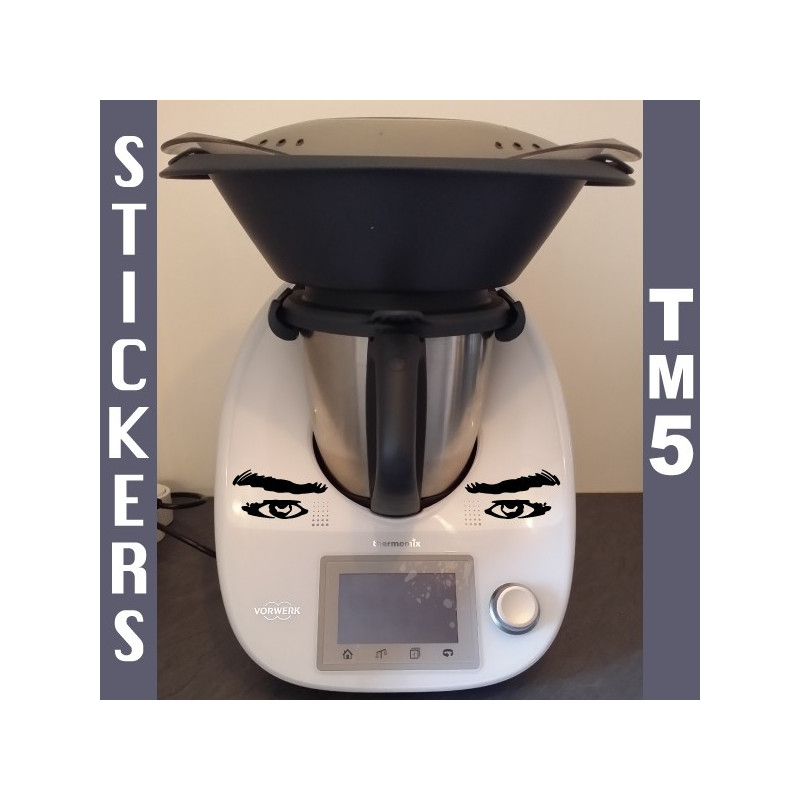 Sticker Thermomix TM5 - Yeux Homme