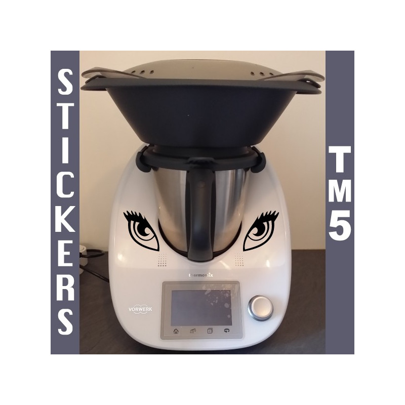 Sticker Thermomix TM5 - Yeux Femme