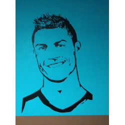 Sticker Footballeur - Ronaldo Cristiano Portrait