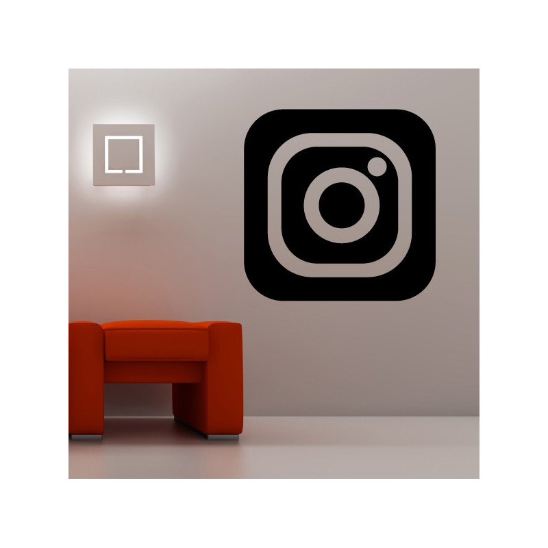 Sticker Logo Instagram - Sticker Makrea