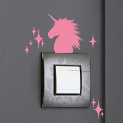 Autocollant Interrupteur "La Reine des Neiges" Switch Sticker Déco Murale