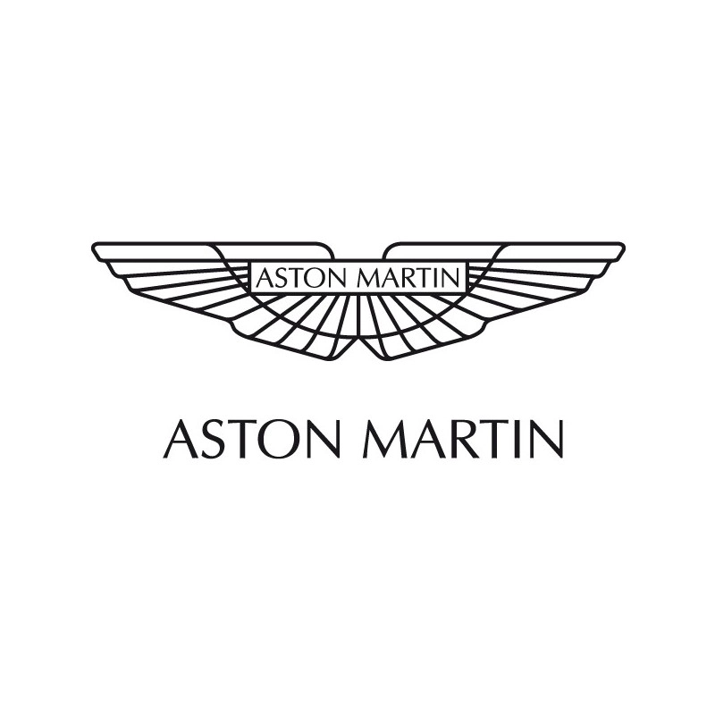 Sticker logo Aston Martin