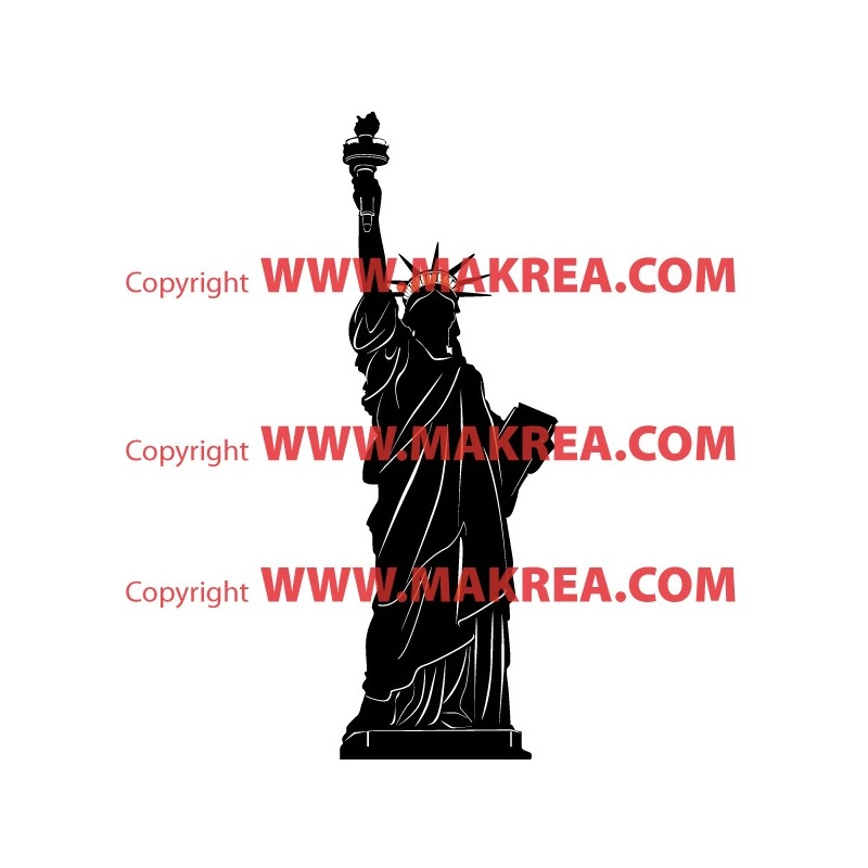 Sticker Statue de la Liberté 3