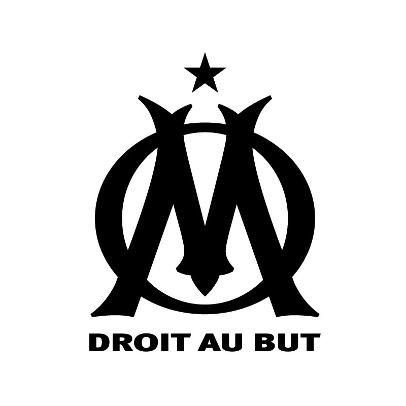 Sticker Logo Olympique de Marseilles