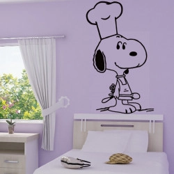 Sticker Snoopy Cuisinier