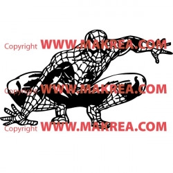 Sticker Spiderman