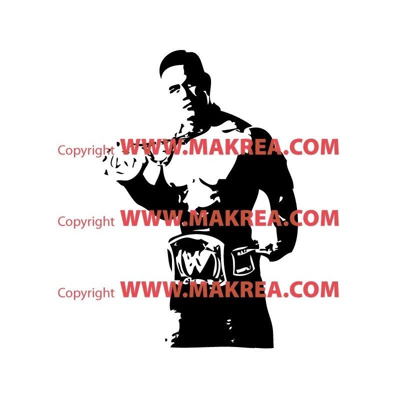 Sticker Catcheur John Cena