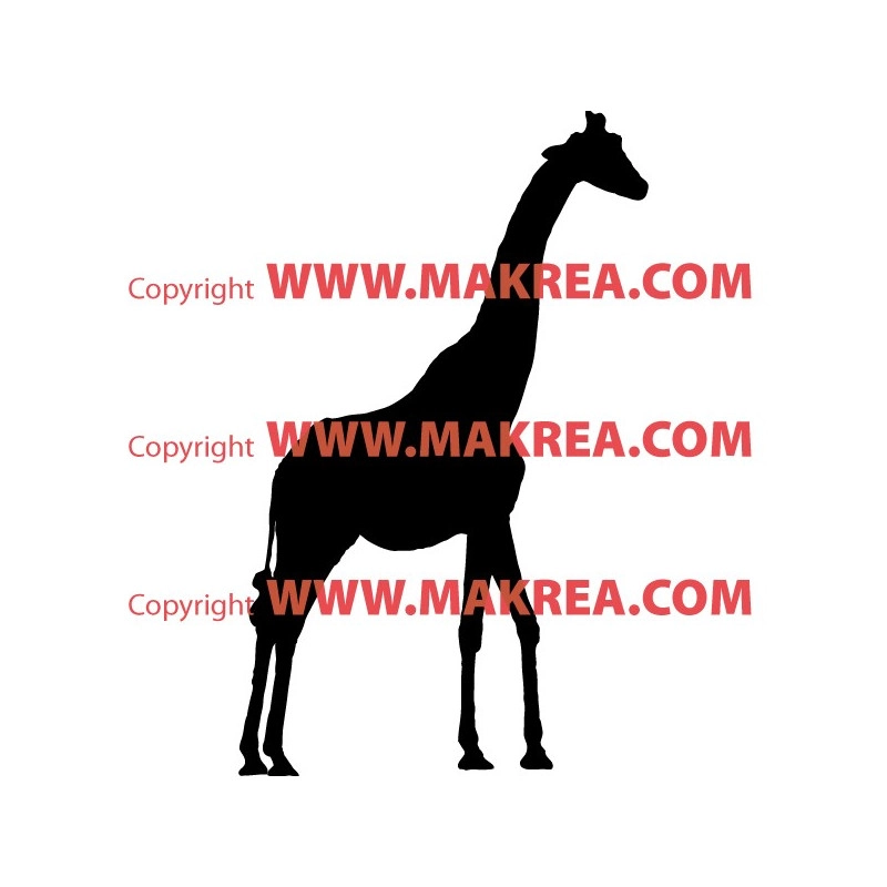 Sticker Girafe 
