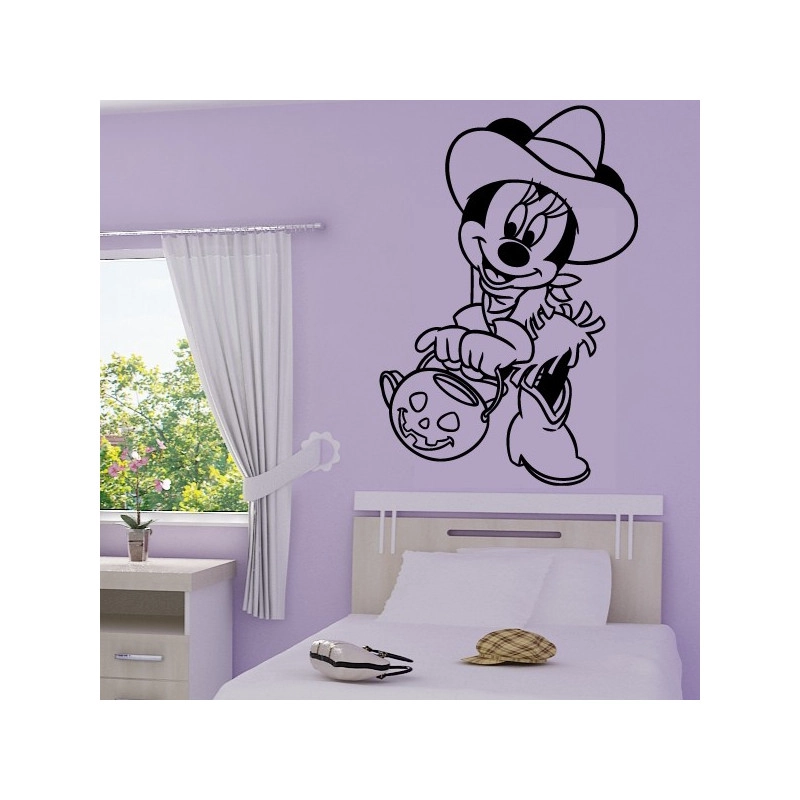 Sticker Minnie Halloween