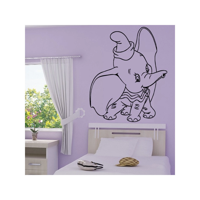 Sticker Dumbo l'éléphant