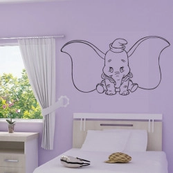 Sticker Dumbo Oreilles écartées