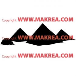 Sticker Pyramides d'Egypte