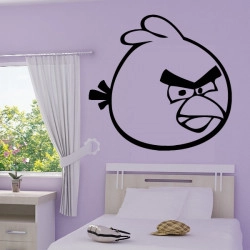 Sticker Angry Birds - Red Bird
