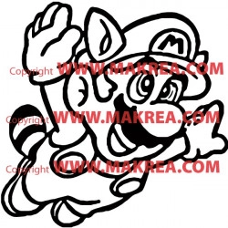 Sticker Super Mario Bros s'envol
