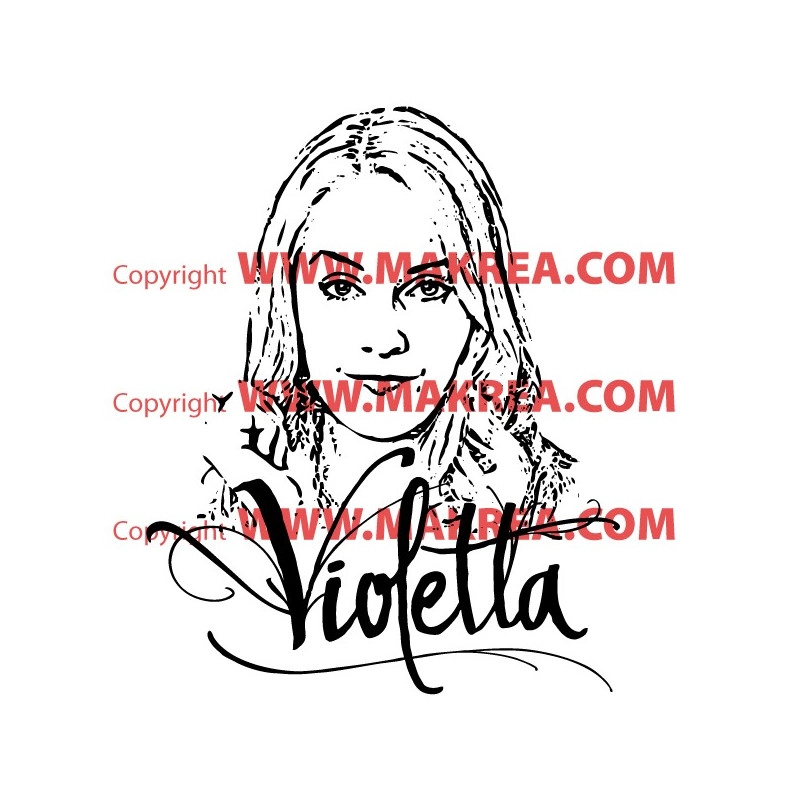 Sticker Violetta - Ludmila