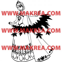 Sticker La Reine des Neiges - Elsa Pouvoir de Glace