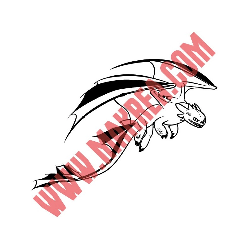 Sticker Dragons - Dragon Krokmou