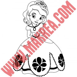 Sticker Princesse Sofia