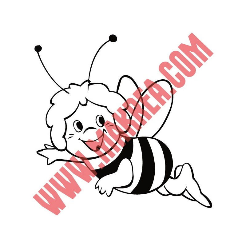 Sticker Maya l'abeille