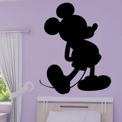 Sticker Mickey - Silhouette