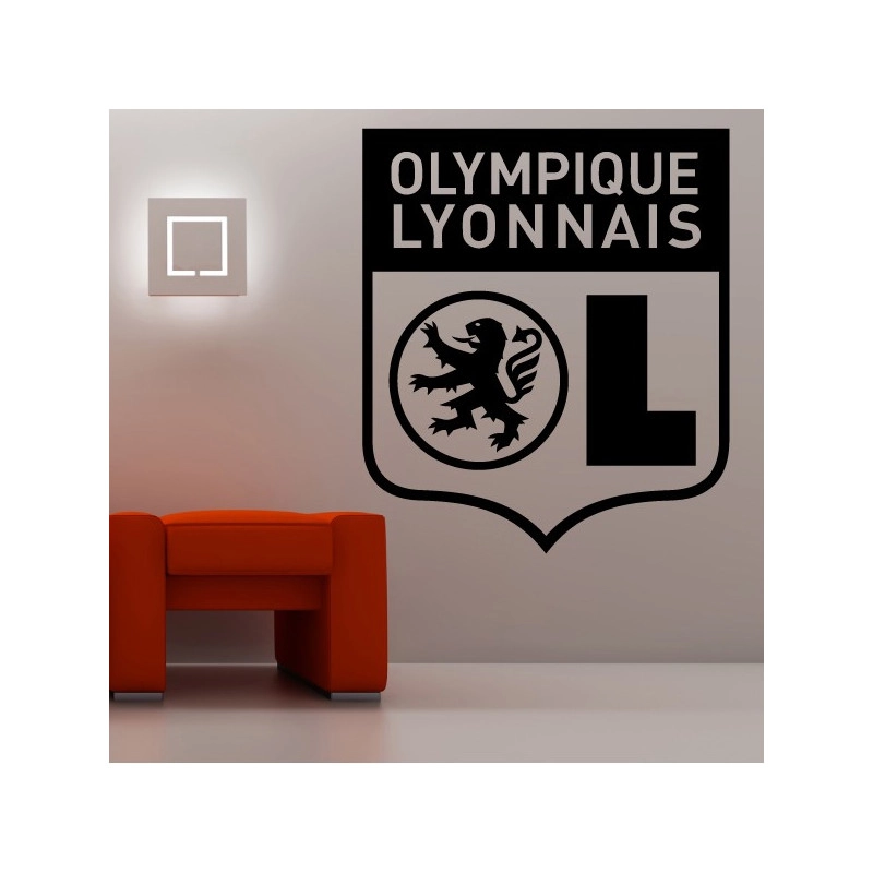 Sticker Logo Olympique Lyonnais
