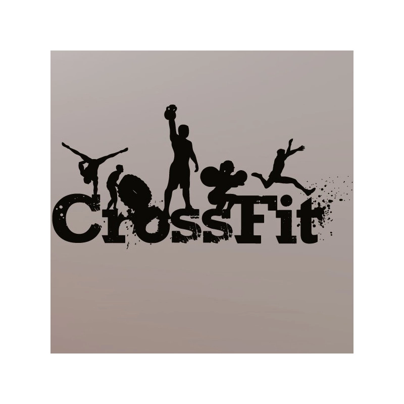 Sticker Logo CrossFit modèle 1