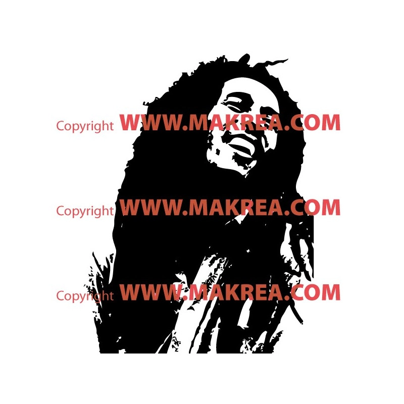 Sticker Bob Marley