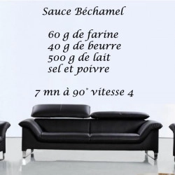 Sticker Recette Sauce Béchamel