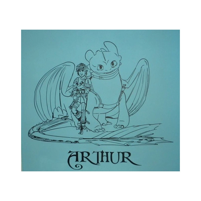 Sticker Dragons - Harold et Krokmou
