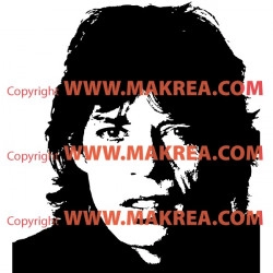 Sticker Mick Jagger