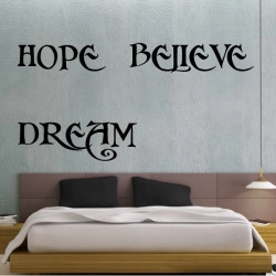 Citation : Hope Believe Dream
