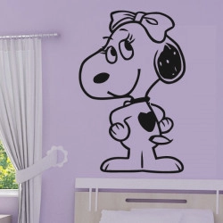 Sticker Snoopy - Copine